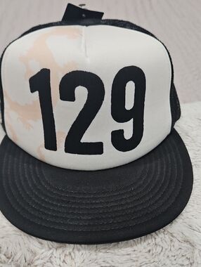 Harley-Davidson Black & White Kids Trucker Hat with 129 Graphic